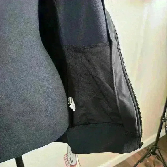 CG Habitats Standard Tech Zip Hoodie Jacket Black NWT Women Size Small - Picture 6 of 13